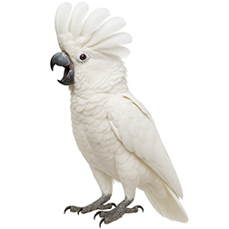 White-crested Cockatoo